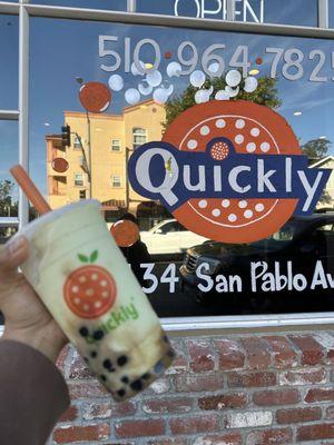 Avocado Snow w/ brown sugar boba