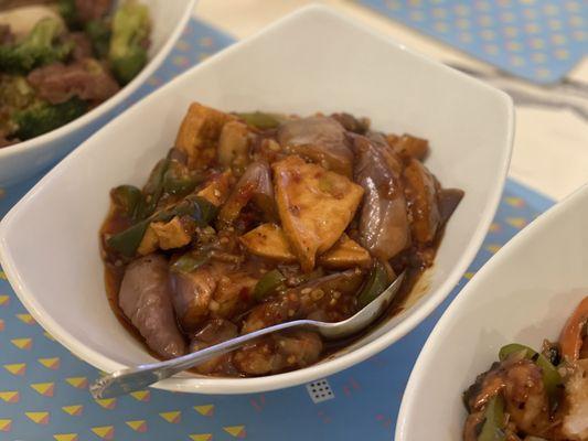 Chinese Eggplant with Tofu