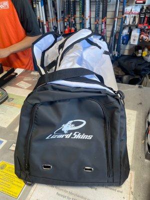 Son's new baseball duffel bag. He loves it.