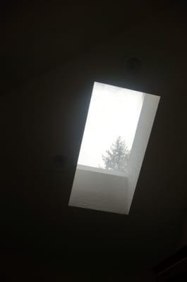 Skylight Cleaning, inside and out.