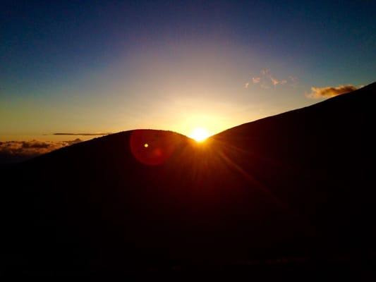 Sunset @ the visitor center