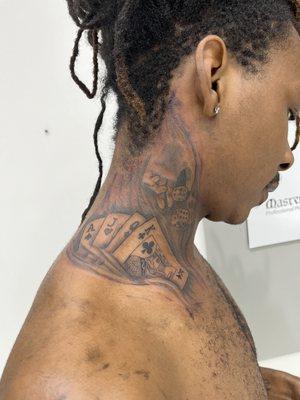 Neck Tattoo