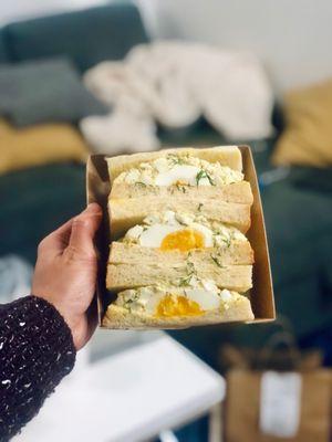 Dill Egg Salad Sando