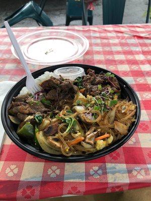 Japche with Bulgogi