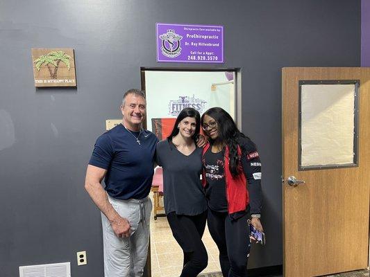 Ms Olympia was Training today with Dynamic trainer Jen