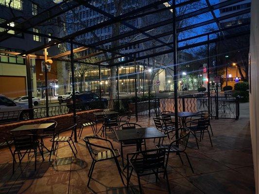 Beautiful patio seating!