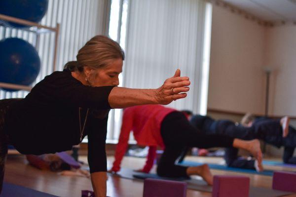 Yoga class