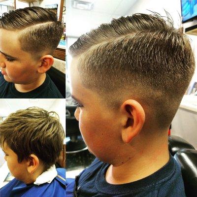 Smooth fade for this nice young man