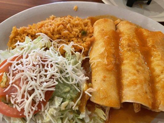 Yolandas (Chicken Enchiladas)!