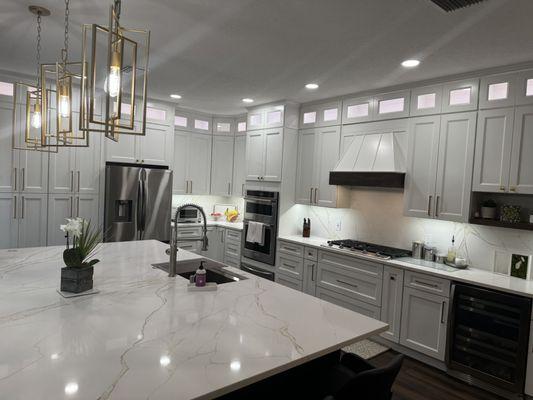 Gorgeous new custom kitchen in egret landing of Jupiter.