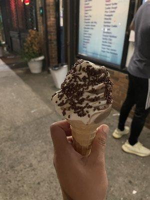 Eaten soft serve