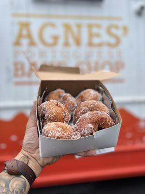 Portuguese Malasadas! Verdict? Wayyyy better than Leonard's!