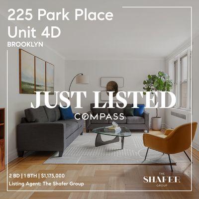 Just Listed: 225 Park Place, Unit 4D