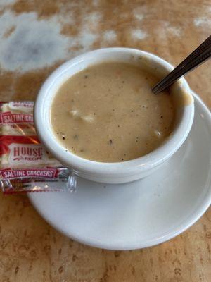 Crab bisque soup