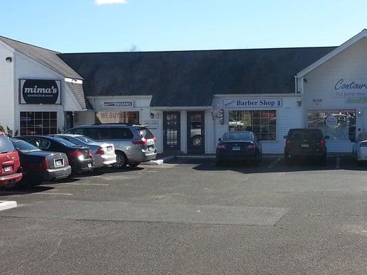 Parking lot on the premises.