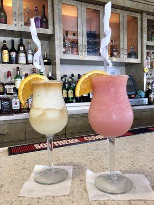 Pina Colada & Strawberry-Banana Daiquiri