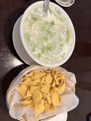 Crab Meat & Asparagus Soup