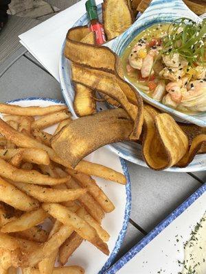 Ceviche and French Fries