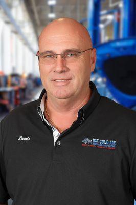 Owner Dennis McBride has been in the automotive service industry for 31 years. He's been with ICA for almost 10 years.