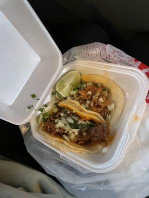 Birria and Carnitas Tacos