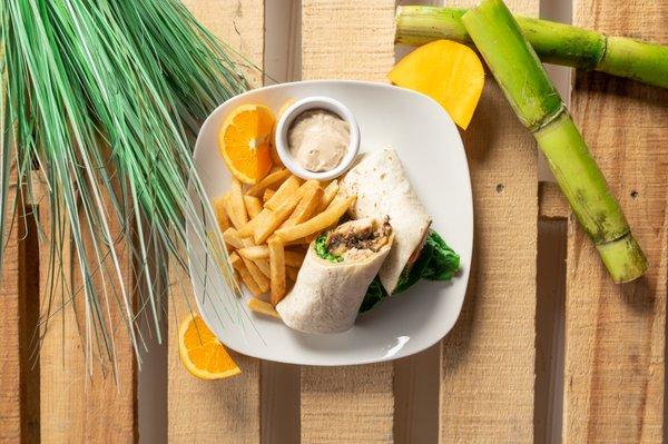 JERK CHICKEN PLANTAIN WRAP