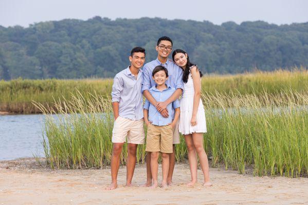 Long Island Family Photographer at Crab Meadow Beach, Northport NY