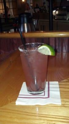 Enjoying a Traverse City Cherry Margarita. Yum yum