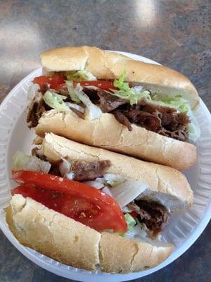 Cheese steak sub. Very fresh! Love it!