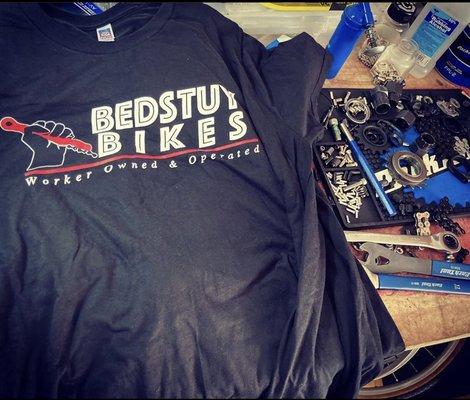 Bed Stuy Bikes, the T Shirt.