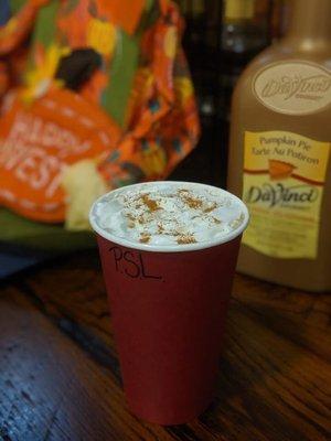 Pumpkin spice latte