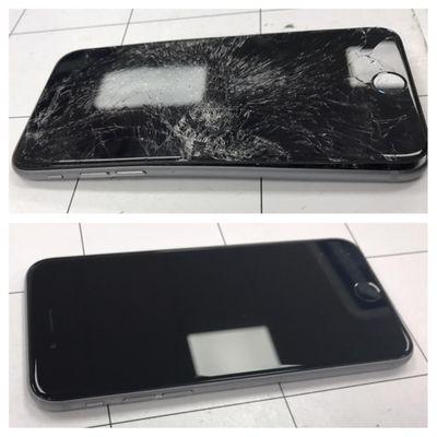 Cracked AND Bent iPhone?!  Don't worry.  We can still fix it!