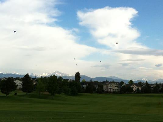 Driving range on Sat morning