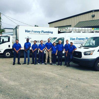 Van Franey Plumbing Service Team