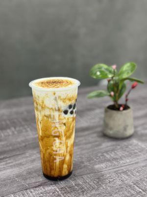 Creme Brulee Dirty Boba