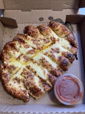 Wonderful, garlic cheesy bread