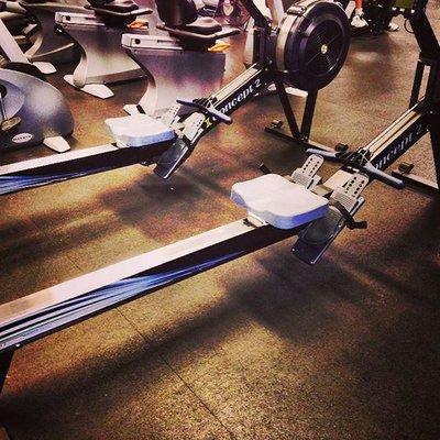 Rowing machine at Power of Fitness in Palm Desert