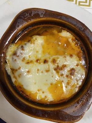 Crock of French Onion Soup