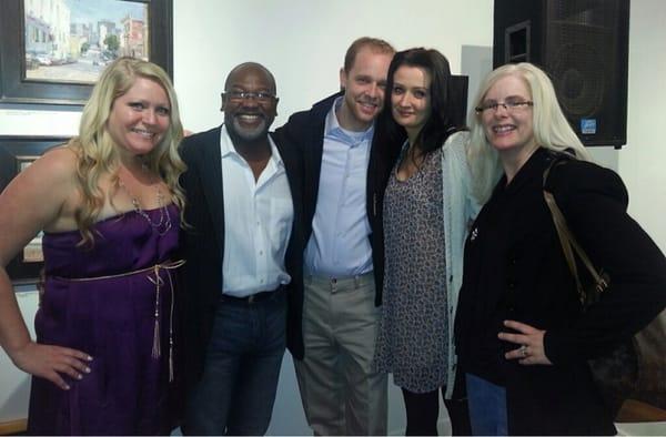 Jenn B, Yours Truly, Rick Love, Yelena Nawmenko, and Ann Grottveit.