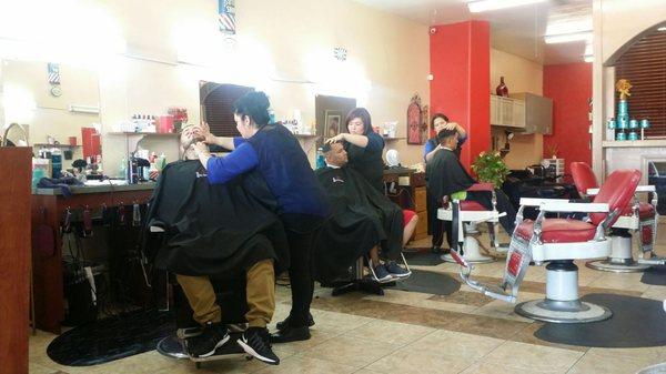 Busy today,come and get ur haircut