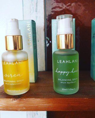 I retail and use Leahlani skincare in my treatments