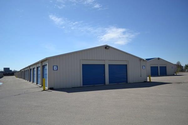 Storage units come in a variety of sizes: 5x10, 5x15, 10x10, 10x15, 10x20, 10x25, 10x30