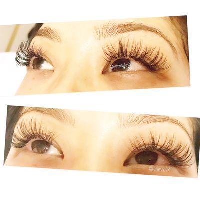 Volume lash set, CC curl