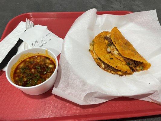 Queso Birria tacos!