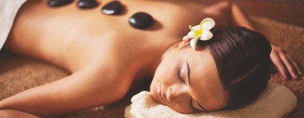 Hot stone massage