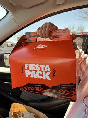 Snack Taco Fiesta Pack $11.49 six bean & cheese burritos & six value tacos