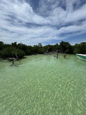 Second beautiful sandbar we stopped at