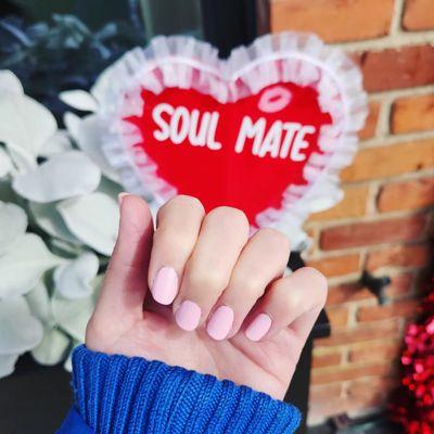 If you can't find your soul mate, just get your nails done. xoxo