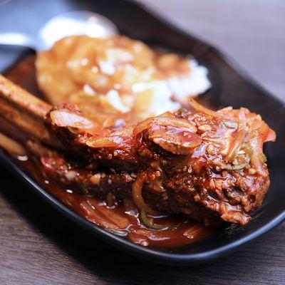 Wang Galbi - Traditionally-cut Korean Short Ribs