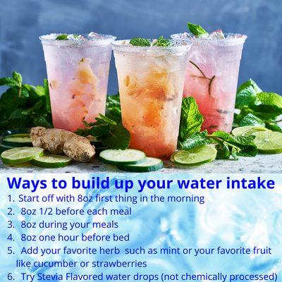 Build your water intake.