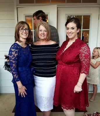 Mother and Sister of the Bride - alterations by Sew Elegant